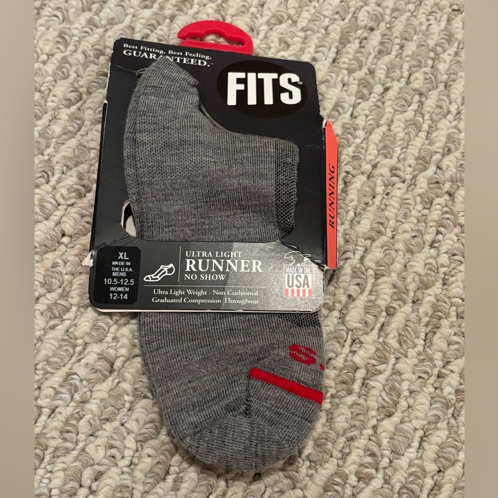Fits Merino Wool Running Socks